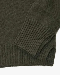 Cashmere-Stehkragenpullover