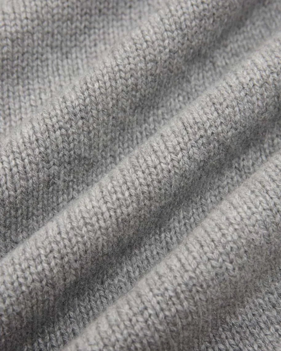 Cashmere-Stehkragenpullover