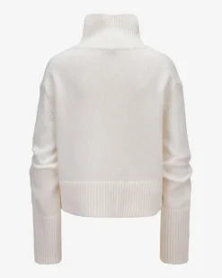 Cashmere-Stehkragenpullover