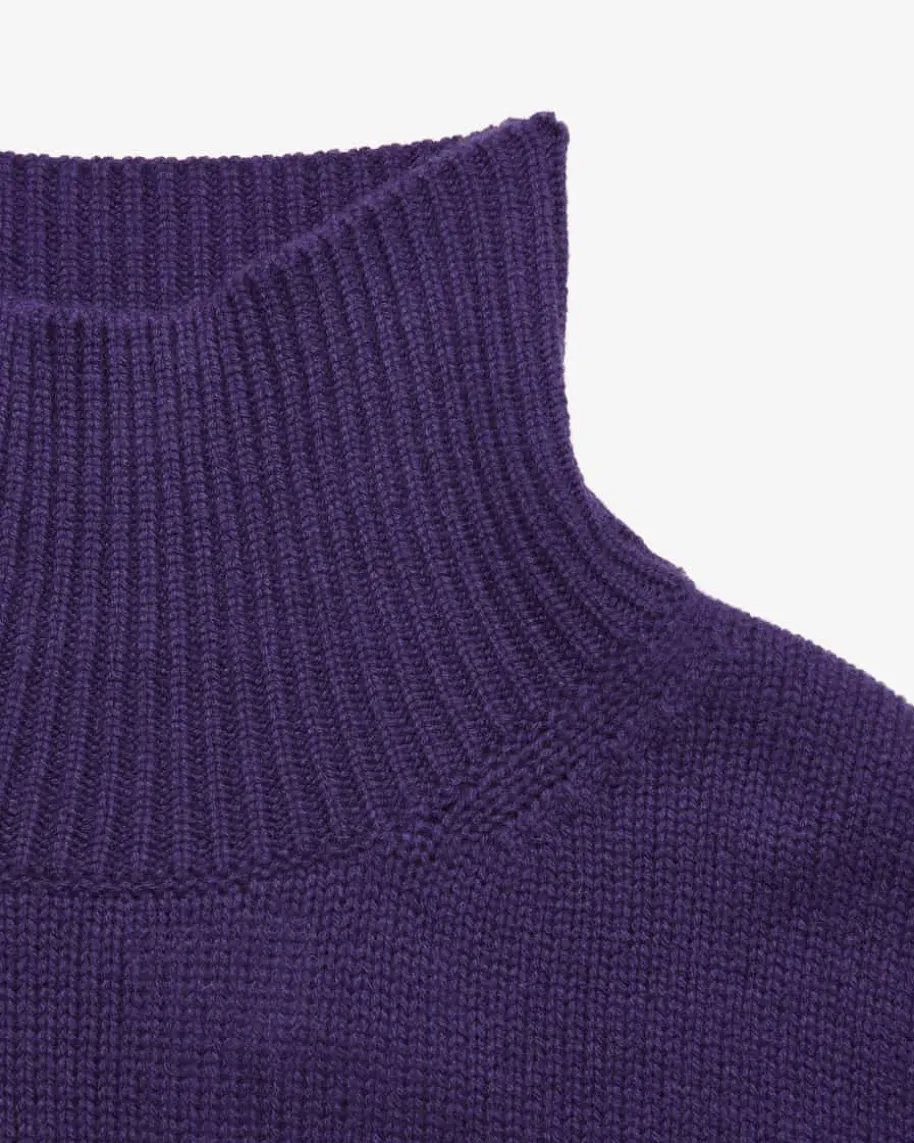 Cashmere-Stehkragenpullover