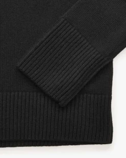 Cashmere-Stehkragenpullover