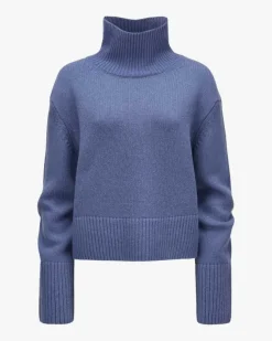 Cashmere-Stehkragenpullover
