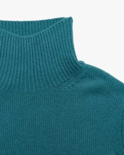 Cashmere-Stehkragenpullover