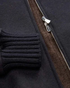 Cashmere-Strick-Blouson