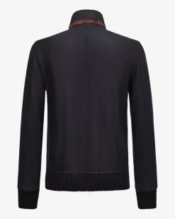 Cashmere-Strick-Blouson