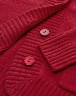 Cashmere-Strickjacke