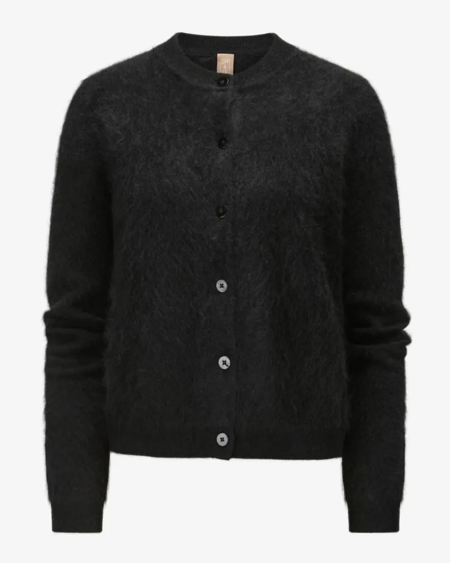 Cashmere-Strickjacke