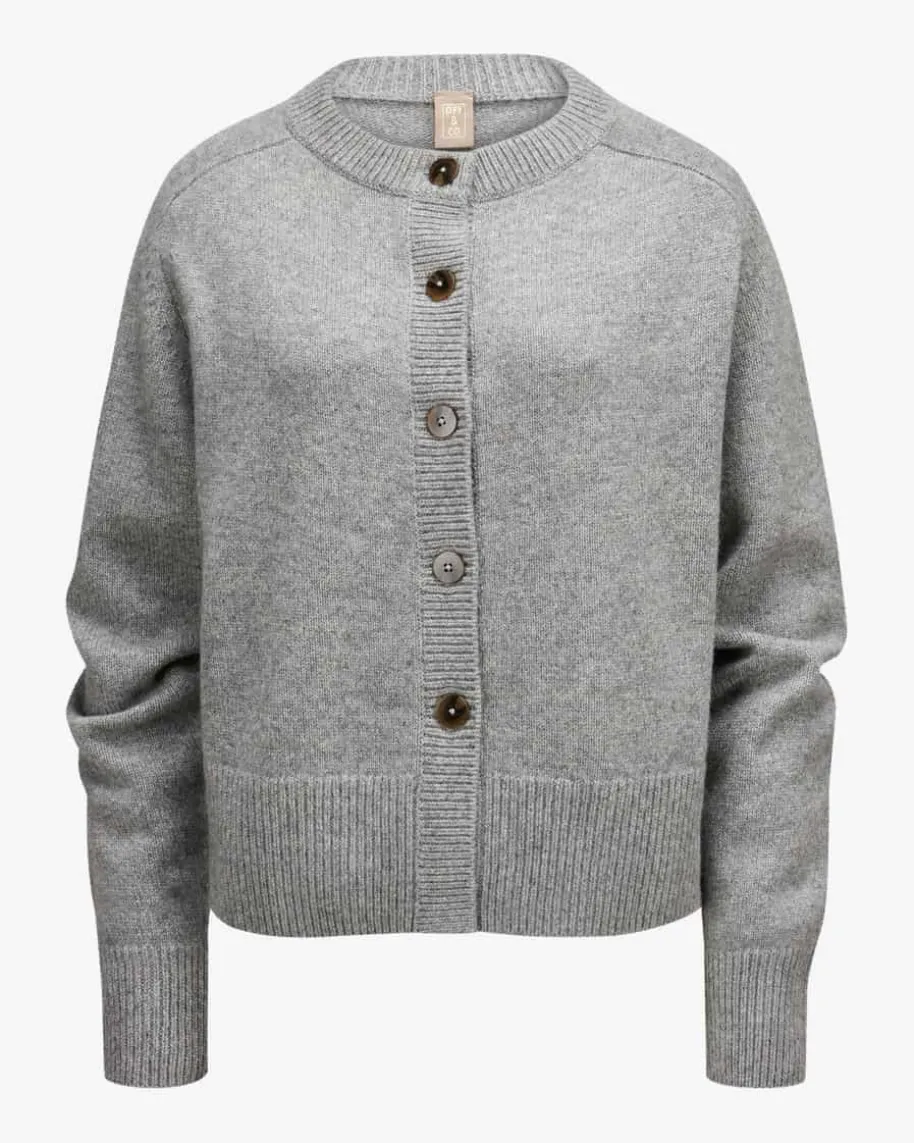 Cashmere-Strickjacke