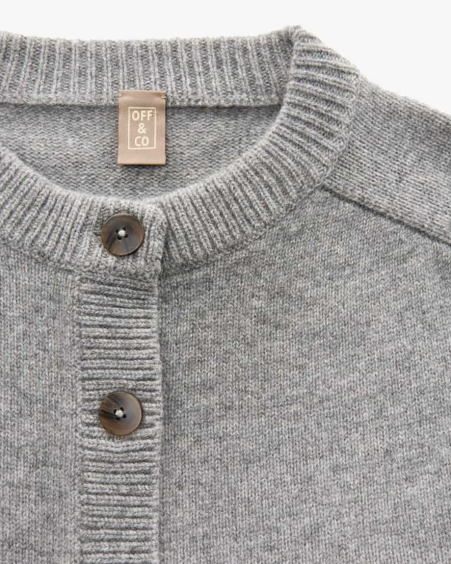 Cashmere-Strickjacke