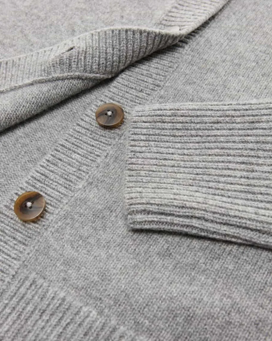 Cashmere-Strickjacke