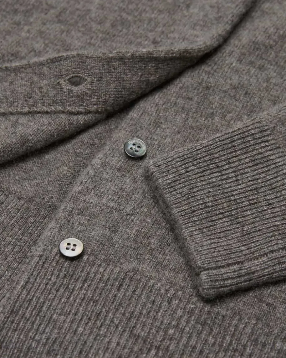 Cashmere-Strickjacke