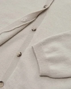 Cashmere-Strickjacke