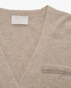 Cashmere-Strickjacke