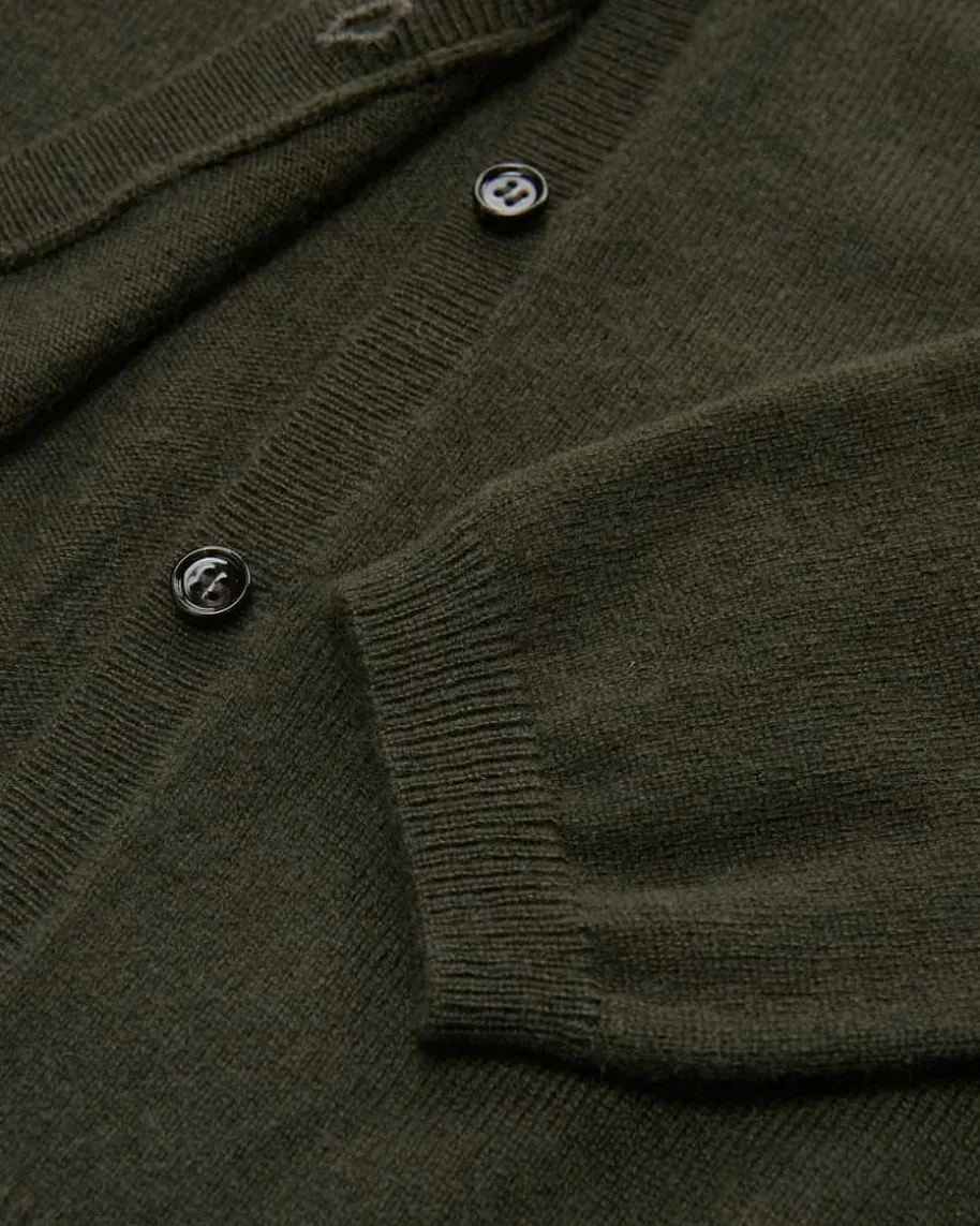 Cashmere-Strickjacke