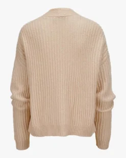 Cashmere-Strickjacke