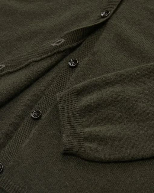Cashmere-Strickjacke