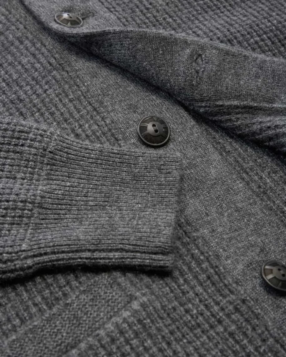 Cashmere-Strickjacke