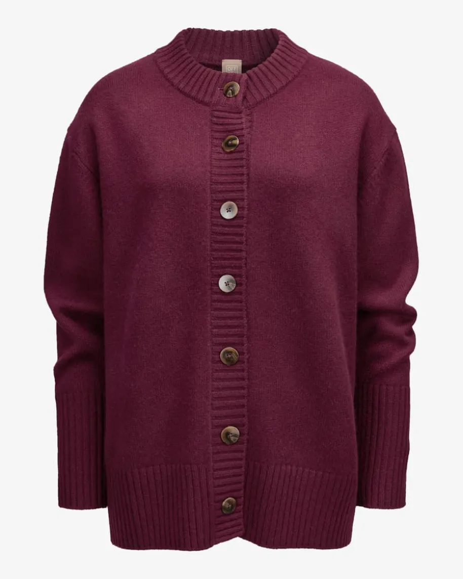 Cashmere-Strickjacke