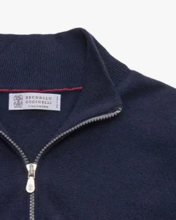 Cashmere-Strickjacke