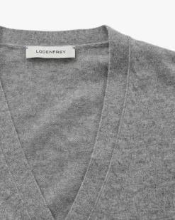 Cashmere-Strickjacke