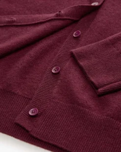 Cashmere-Strickjacke