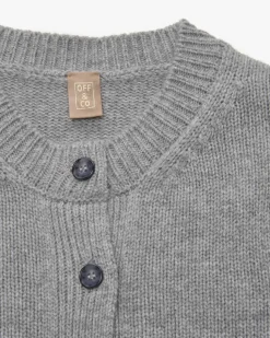 Cashmere-Strickjacke