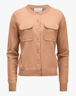 Cashmere-Strickjacke