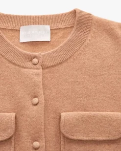 Cashmere-Strickjacke