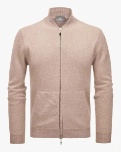 Cashmere-Strickjacke