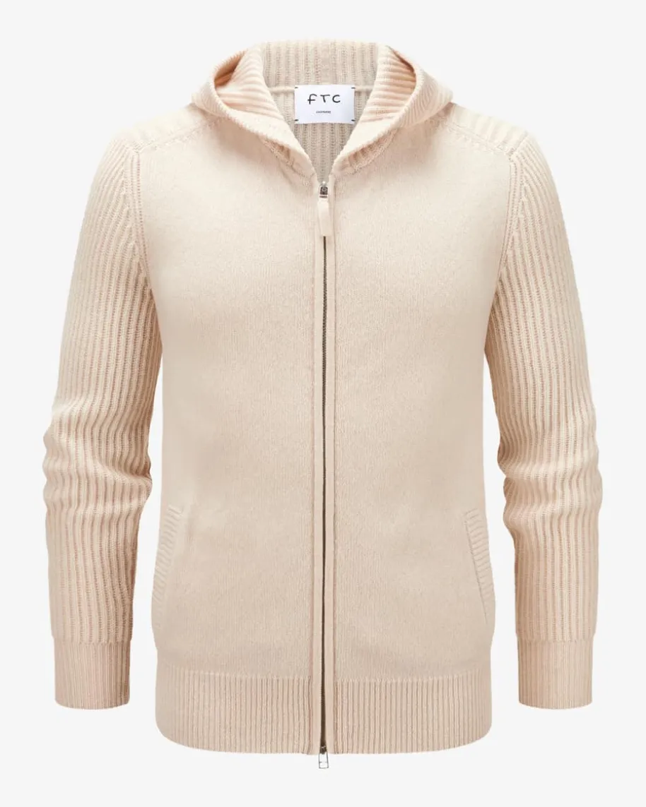 Cashmere-Strickjacke