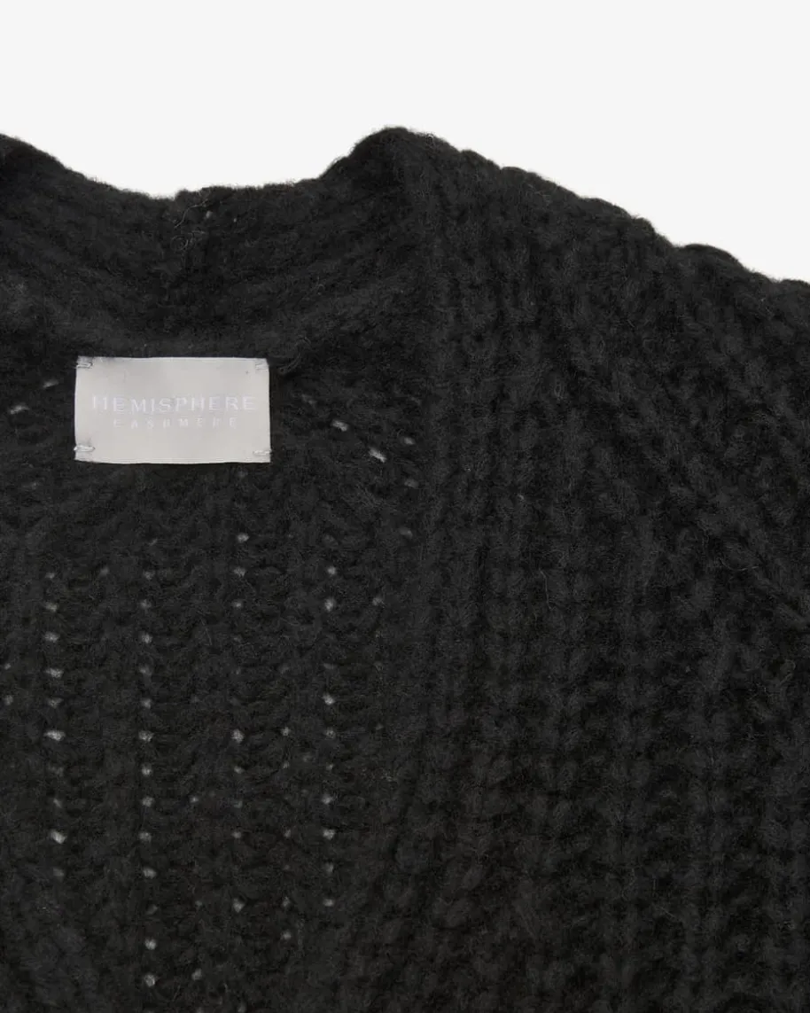 Cashmere-Strickjacke