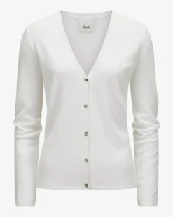 Cashmere-Strickjacke