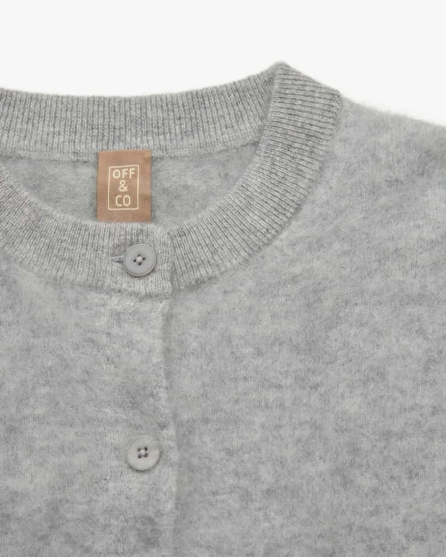 Cashmere-Strickjacke