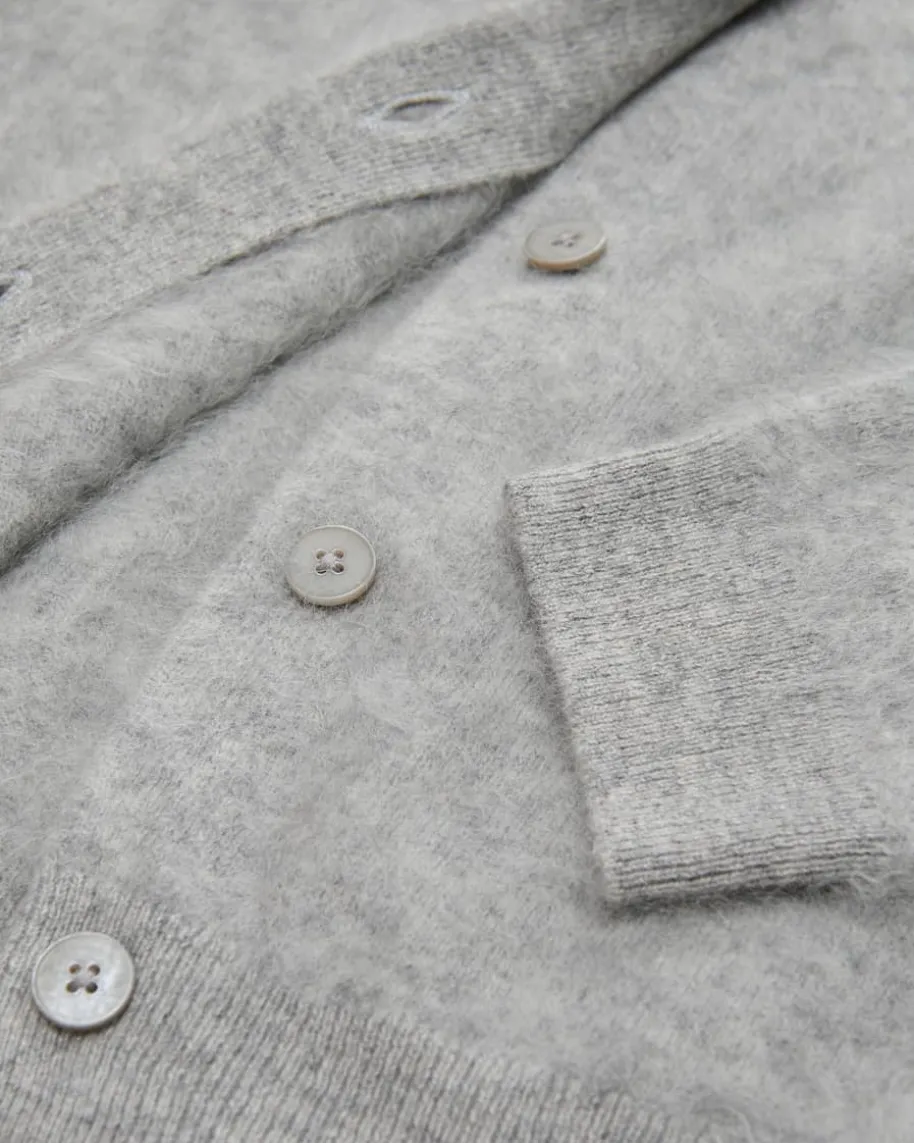 Cashmere-Strickjacke