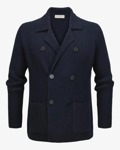 Cashmere-Strickjacke