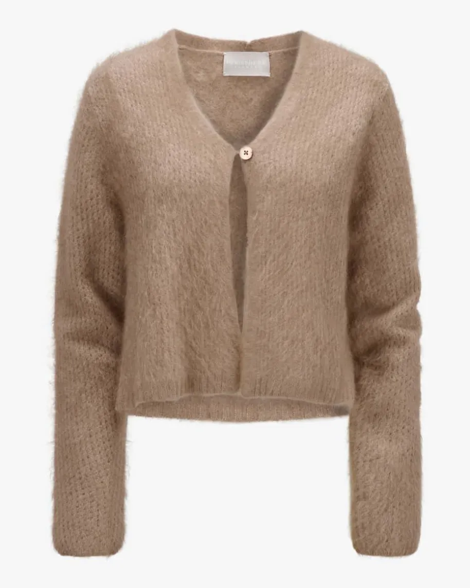 Cashmere-Strickjacke