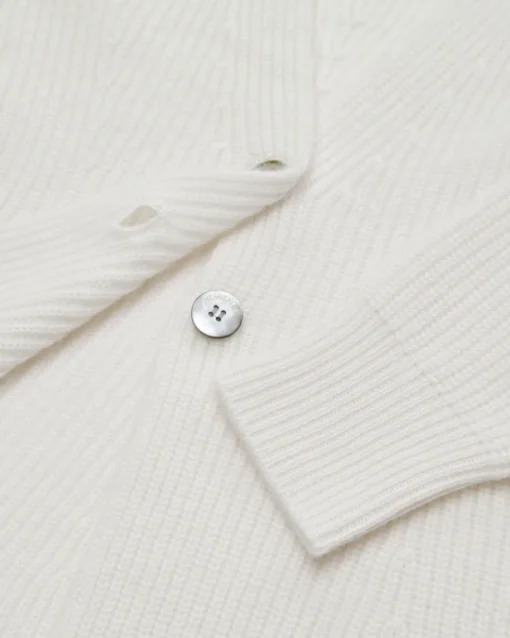 Cashmere-Strickjacke
