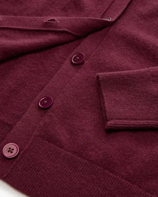 Cashmere-Strickjacke