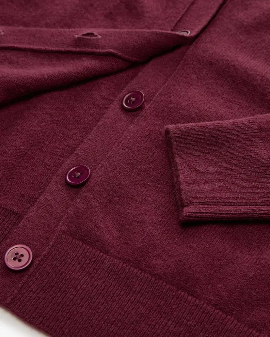 Cashmere-Strickjacke