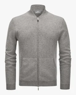 Cashmere-Strickjacke