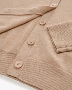 Cashmere-Strickjacke