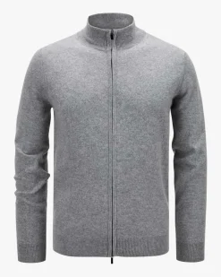 Cashmere-Strickjacke