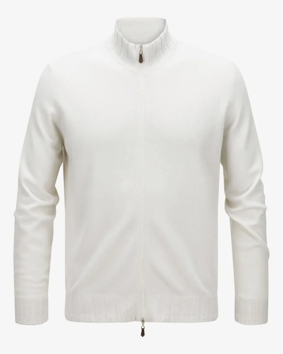 Cashmere-Strickjacke