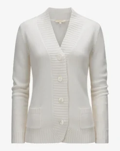 Cashmere-Strickjacke