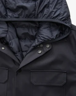 Charve 2-in-1-Daunen-Shirtjacket