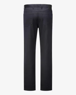 City Hose Slim Fit aus Wolle