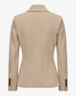 Cordblazer Slim Fit aus Baumwoll-Mix