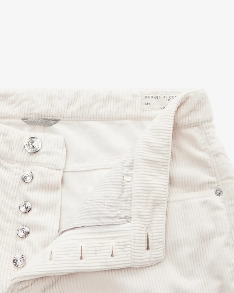 Cordhose aus Baumwolle