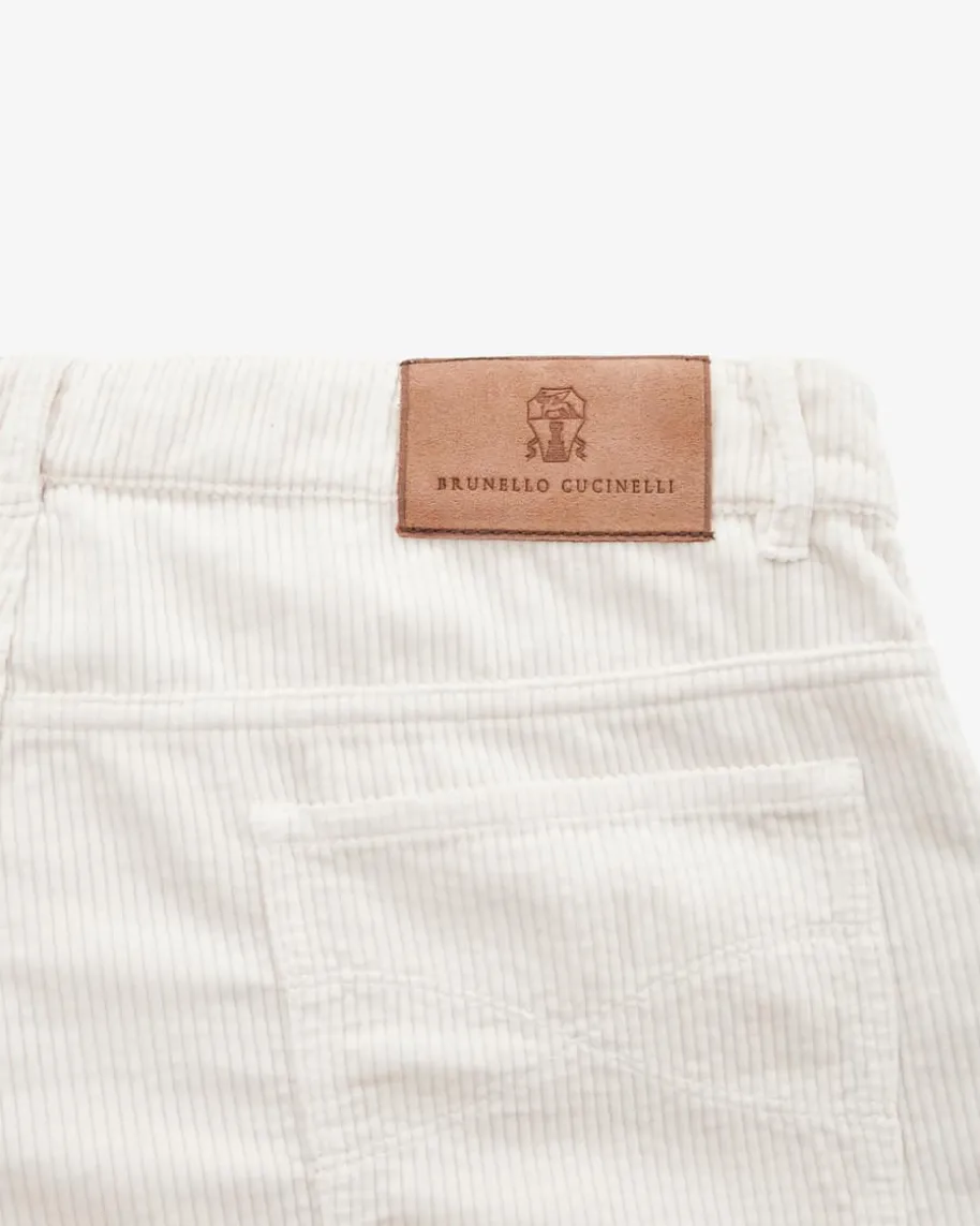 Cordhose aus Baumwolle