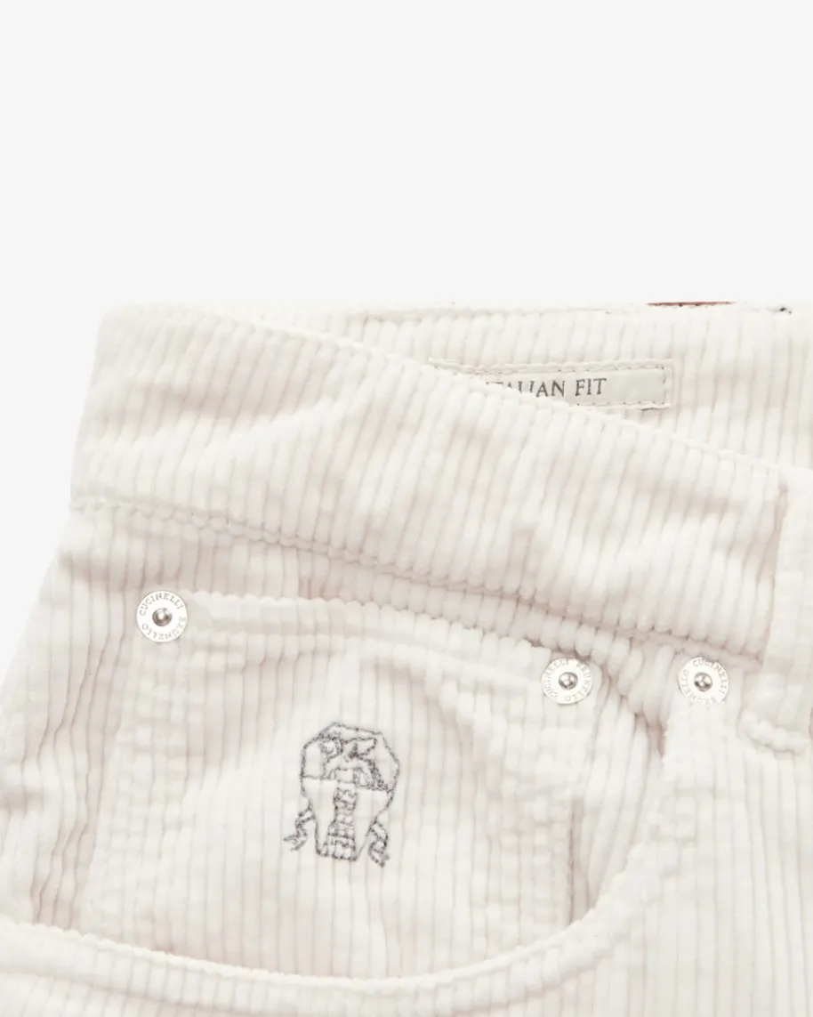 Cordhose aus Baumwolle